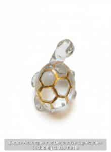 Estate-Assortment-of-Decorative-Collectibles-including-Glass-Turtle