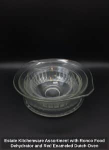 Estate-Kitchenware-Assortment-with-Ronco-Food-Dehydrator-and-Red-Enameled-Dutch-Oven-second-image