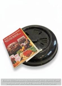 Estate-Kitchenware-Assortment-with-Ronco-Food-Dehydrator-and-Red-Enameled-Dutch-Oven-third-image