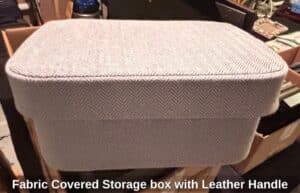 Fabric-Covered-Storage-box-with-Leather-Handle