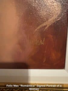 Felix-Mas-Romntica-Signed-Portrait-of-a-Woman-second-image
