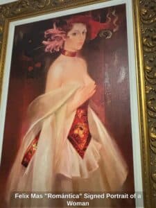 Felix-Mas-Romntica-Signed-Portrait-of-a-Woman-third-image