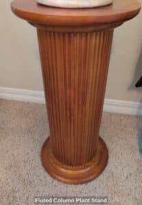 Fluted-Column-Plant-Stand