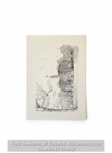 Four-Sketches-of-Colonial-Williamsburg-by-Charles-H.-Overly-second-image