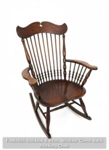 Frederick-Duckloe-Bros.-Windsor-Comb-Back-Rocking-Chair