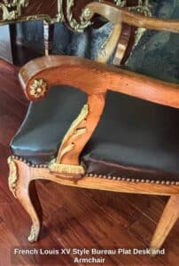 French-Louis-XV-Style-Bureau-Plat-Desk-and-Armchair-fifth-image