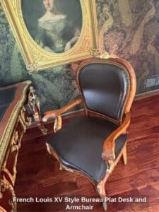 French-Louis-XV-Style-Bureau-Plat-Desk-and-Armchair-fourth-image