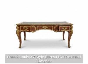 French-Louis-XV-Style-Bureau-Plat-Desk-and-Armchair-seventh-image