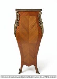 French-Louis-XV-Style-Walnut-Marquetry-Pedestal