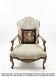 French-Provincial-Style-Piece-Living-Room-Set-second-image