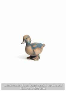 Garden-Decor-Assortment-Duck-Figurines-and-Metal-Bird-Sculpture-second-image