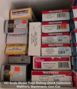 HO-Scale-Model-Train-Rolling-Stock-Collection-Walthers-Bachmann-Con-Cor