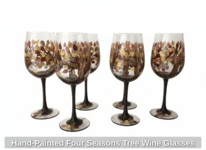 Hand-Painted-Four-Seasons-Tree-Wine-Glasses