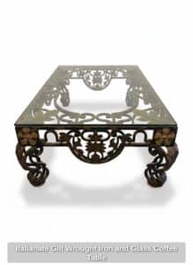 Italianate-Gilt-Wrought-Iron-and-Glass-Coffee-Table