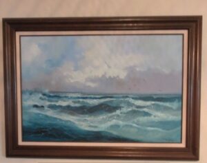 Kugler Seascape Oil Painting