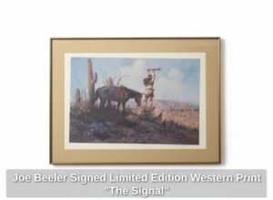 Joe-Beeler-Signed-Limited-Edition-Western-Print-The-Signal