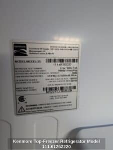 Kenmore-Top-Freezer-Refrigerator-Model-.-third-image