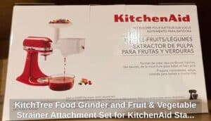 KitchTree-Food-Grinder-and-Fruit-Vegetable-Strainer-Attachment-Set-for-KitchenAid-Stand-Mixers-second-image