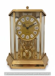 Kundo-Anniversary-Clock-with-Floral-Dial