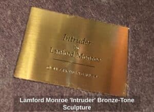 Lamford-Monroe-Intruder-Bronze-Tone-Sculpture-second-image