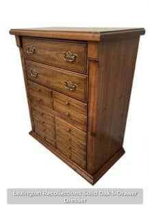Lexington-Recollections-Solid-Oak-Drawer-Dresser