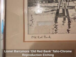 Lionel-Barrymore-Old-Red-Bank-Talio-Chrome-Reproduction-Etching-third-image