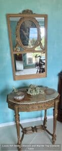 Louis-XVI-Style-Giltwood-and-Marble-Top-Console-Table