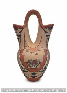 Mary-L.-Eley-Jemez-Pueblo-Pottery-Wedding-Vase-third-image