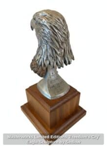 Masterworks-Limited-Editions-Freedoms-Cry-Eagle-Sculpture-by-Sedlow-second-image