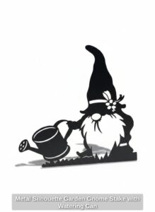 Metal-Silhouette-Garden-Gnome-Stake-with-Watering-Can