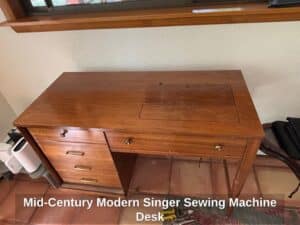 Mid-Century-Modern-Singer-Sewing-Machine-Desk-second-image