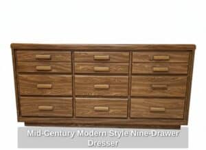 Mid-Century-Modern-Style-Nine-Drawer-Dresser