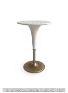 Mid-Century-Modern-Tulip-Pedestal-Bar-Table