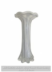 Mid-Century-Modern-White-Cased-Glass-Swung-Vase-LE-Smith