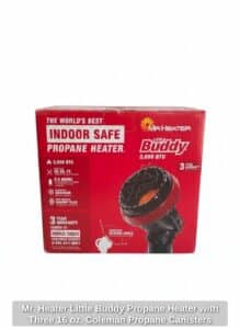 Mr.-Heater-Little-Buddy-Propane-Heater-with-Three-oz.-Coleman-Propane-Canisters-second-image