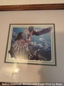 Native-American-Woman-with-Eagle-Print-by-Maija-second-image