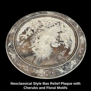 Neoclassical-Style-Bas-Relief-Plaque-with-Cherubs-and-Floral-Motifs