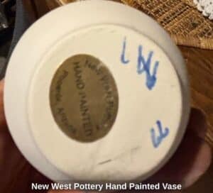 New-West-Pottery-Hand-Painted-Vase-second-image