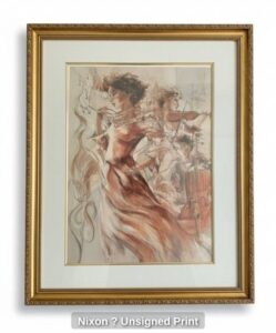 Nixon-Unsigned-Print