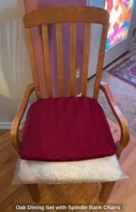 Oak-Dining-Set-with-Spindle-Back-Chairs-second-image