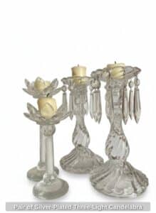 Pair-of-Silver-Plated-Three-Light-Candelabra-second-image