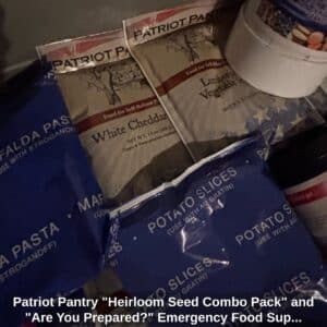 Patriot-Pantry-Heirloom-Seed-Combo-Pack-and-Are-You-Prepared-Emergency-Food-Supply-Assortment-third-image