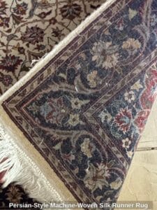 Persian-Style-Machine-Woven-Silk-Runner-Rug-second-image