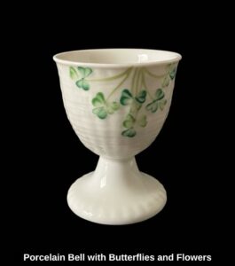 Porcelain-Bell-with-Butterflies-and-Flowers-third-image