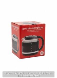 Proctor-Silex-Slice-Toaster-and-GE-Cup-Replacement-Carafe