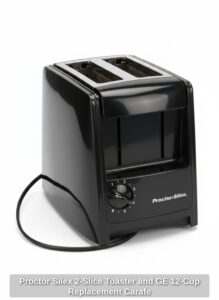 Proctor-Silex-Slice-Toaster-and-GE-Cup-Replacement-Carafe-second-image