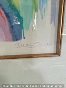 Quan-Sun-The-Bride-Limited-Edition-Lithograph-third-image