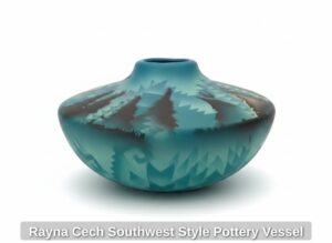 Rayna-Cech-Southwest-Style-Pottery-Vessel-third-image