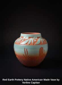 Red-Earth-Pottery-Native-American-Made-Vase-by-Verline-Capitan
