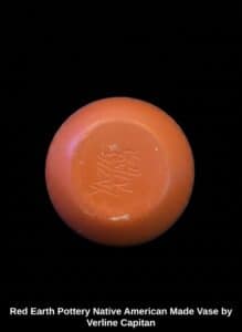 Red-Earth-Pottery-Native-American-Made-Vase-by-Verline-Capitan-fourth-image